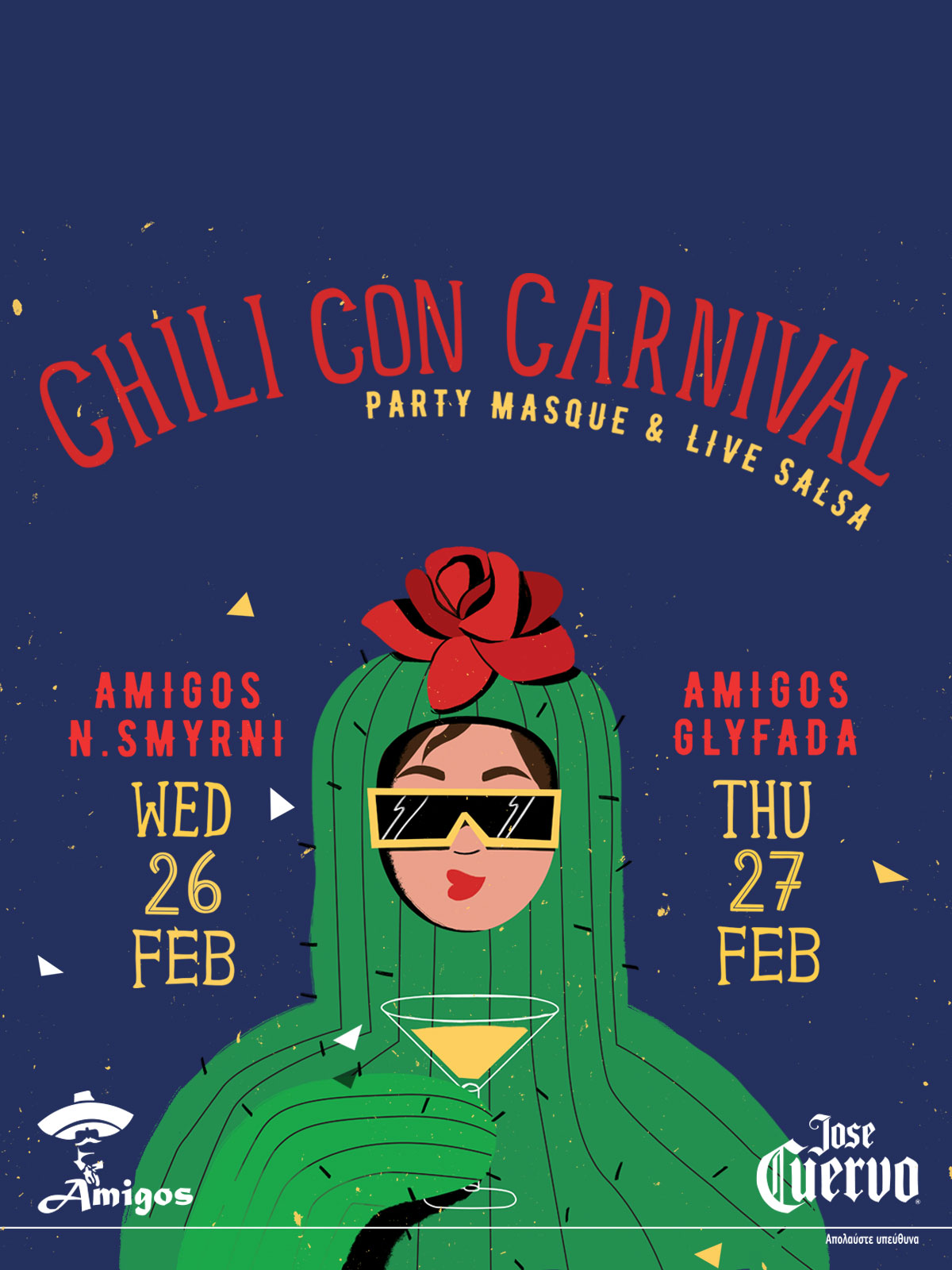 Chili con Carnival parties 2020